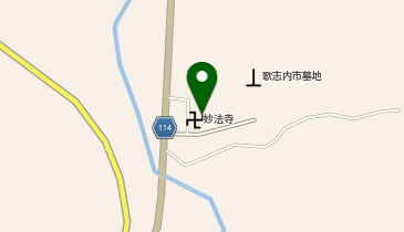 妙法寺(1階庫裡部分)の地図画像