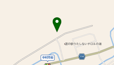 チロルの湯(2階部分)の地図画像