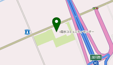 菊水コミュニティセンターの地図画像