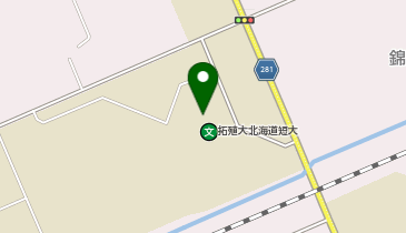 拓殖大学北海道短期大学の地図画像
