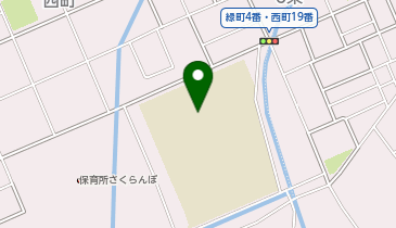 深川小学校の地図画像
