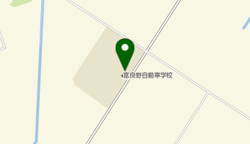 富良野自動車学校の地図画像