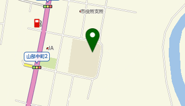 山部小学校の地図画像