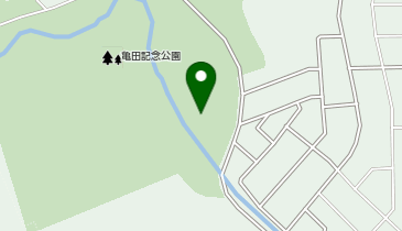 亀田記念公園駐車場の地図画像