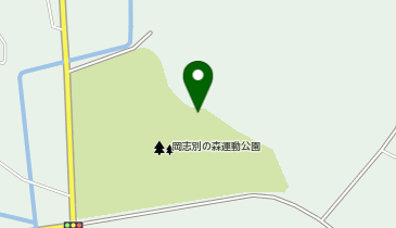 岡志別の森運動公園奥付近の地図画像