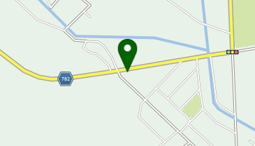 道道上登別室蘭線と市道カルルス路線との交差点付近の地図画像