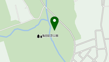 亀田記念公園付近の地図画像