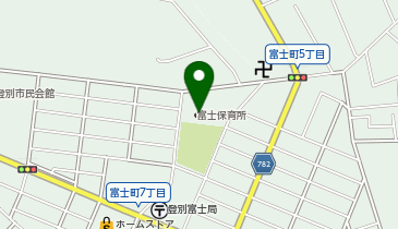 富士保育所の地図画像