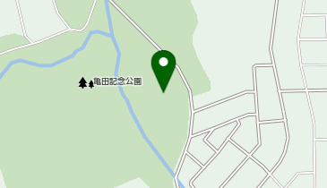 亀田記念公園管理棟の地図画像