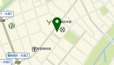 有明会館の地図画像