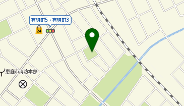 あじさい公園の地図画像