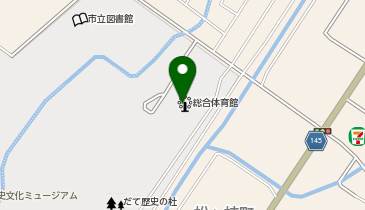 伊達市総合体育館メインアリーナの地図画像