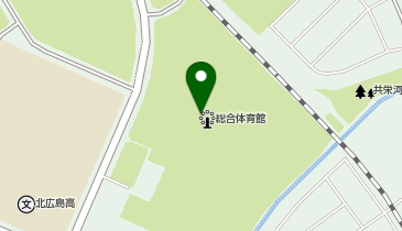 総合体育館の地図画像