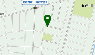 稲穂保育園の地図画像