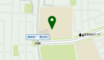 緑陽中学校の地図画像