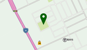 こもれび公園の地図画像