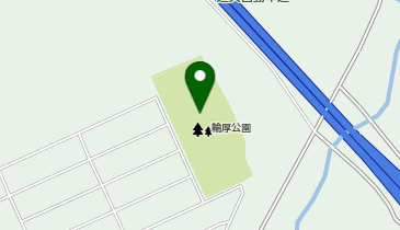 輪厚自然公園の地図画像