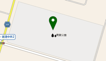 青葉公園の地図画像