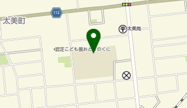 西当別小学校の地図画像