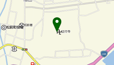 正行寺の地図画像