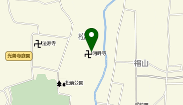 阿吽寺の地図画像