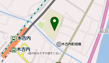 木古内小学校の地図画像