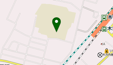 木古内中学校の地図画像