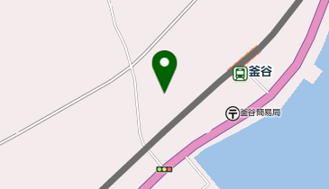 釜谷地域活性化施設の地図画像