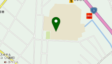 八雲中学校の地図画像