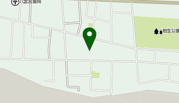 八雲町民センターの地図画像