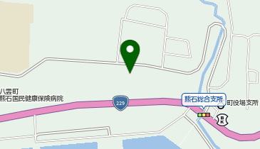 ふれあい交流センターくまいし館の地図画像