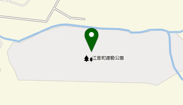 江差町運動公園の地図画像