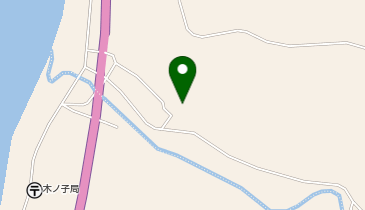 町道木ノ子浄水場線の地図画像