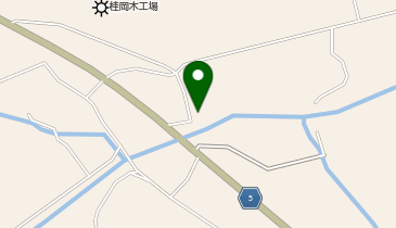 桂岡生活改善センターの地図画像