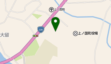 上ノ国町総合福祉センターの地図画像