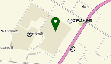 留寿都小学校 グラウンドの地図画像