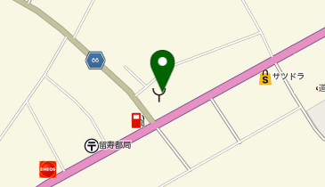 羊蹄山ろく消防組合留寿都支署研修室の地図画像