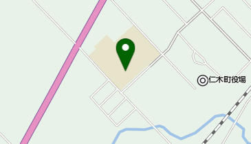 仁木小学校グランドの地図画像