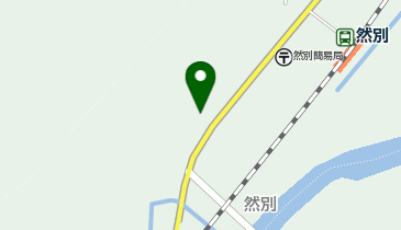 グランド(旧然別小学校)の地図画像