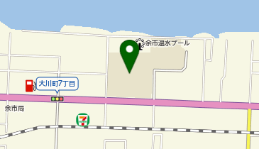 大川小学校グラウンドの地図画像