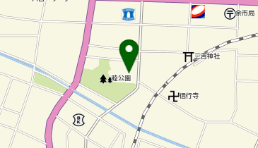 中央公民館の地図画像