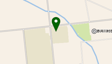 赤井川村立赤井川小学校体育館の地図画像