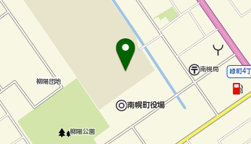 南幌町生涯学習センター ぽろろの地図画像