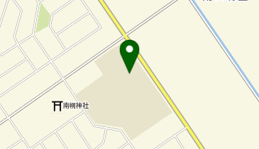 南幌養護学校の地図画像