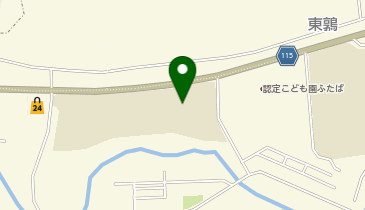 上砂川町立上砂川中学校グラウンドの地図画像