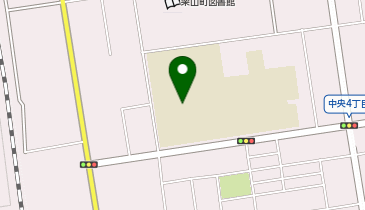 栗山小学校グラウンドの地図画像