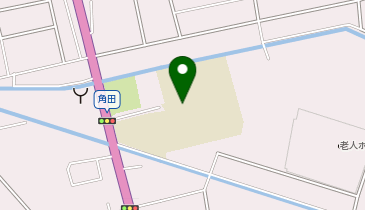 角田小学校グラウンドの地図画像