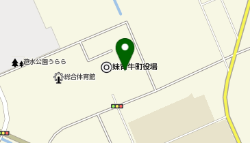 妹背牛町老人福祉センターの地図画像