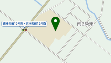 東神楽小学校の地図画像