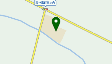 志比内小学校グラウンドの地図画像